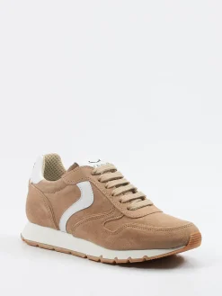 – Retro-Sneaker aus Veloursleder*Voile Blanche Best