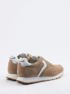 – Retro-Sneaker aus Veloursleder*Voile Blanche Best