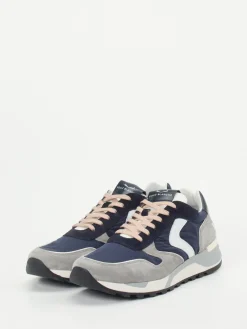 Herren Voile Blanche – Retro-Sneaker aus Veloursleder dunkel