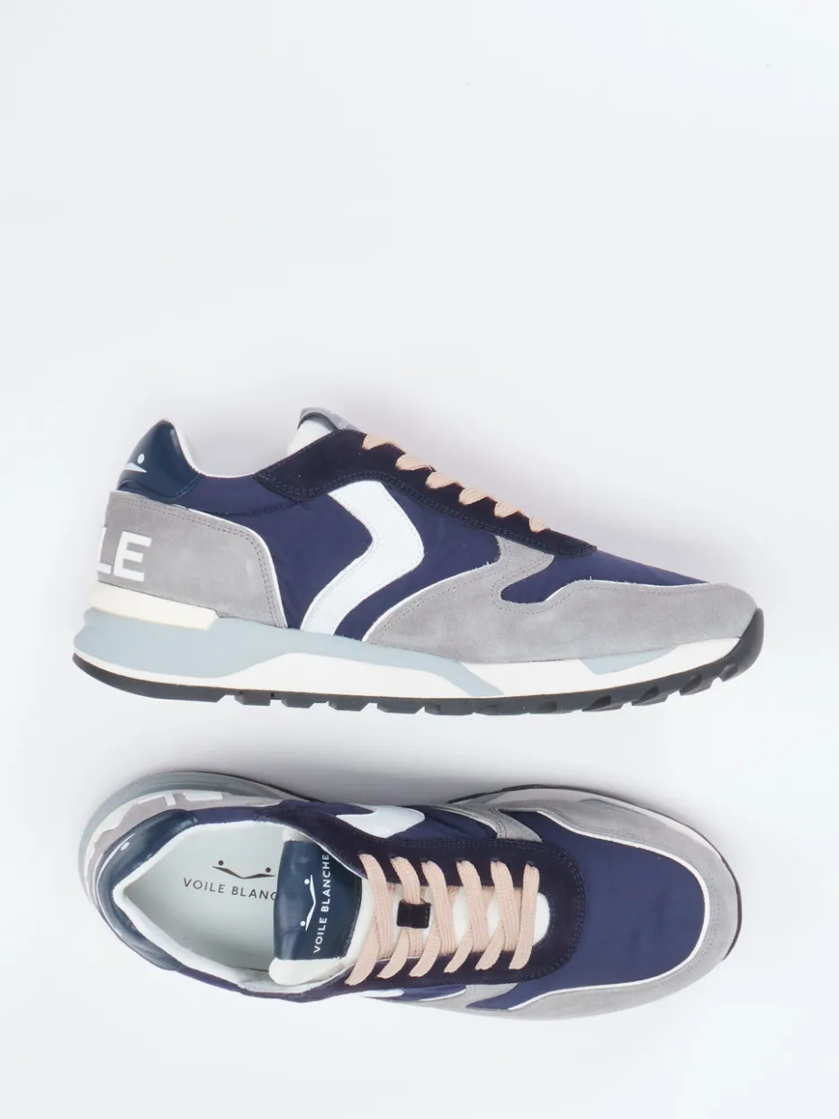 Herren Voile Blanche – Retro-Sneaker aus Veloursleder dunkel