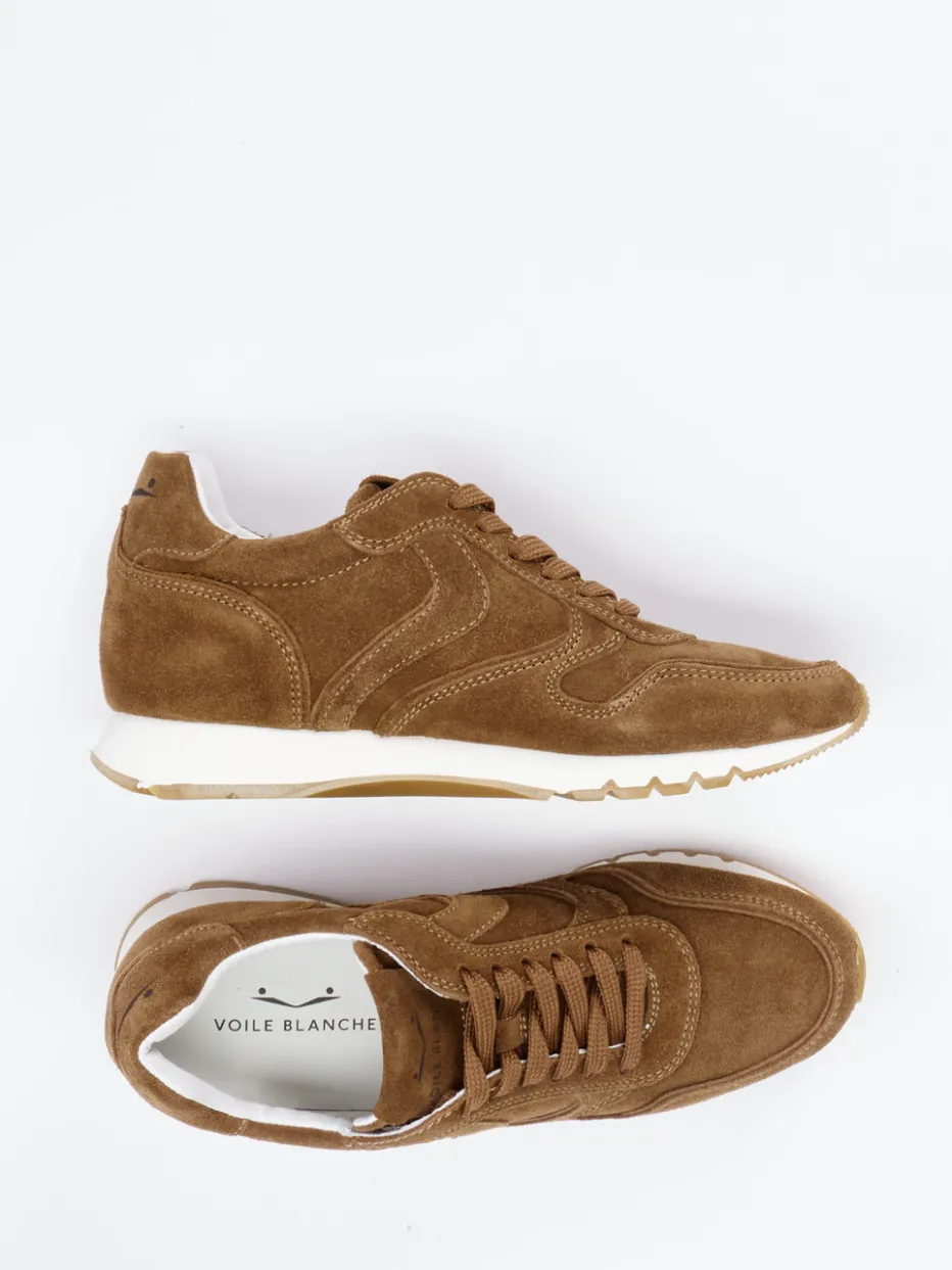 Damen Voile Blanche – Retro-Sneaker aus Veloursleder