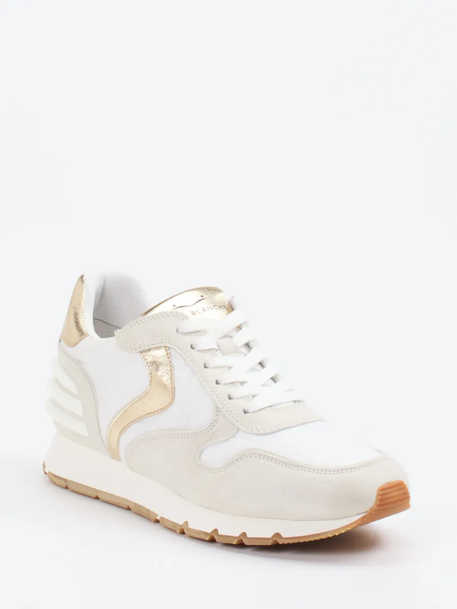 Damen Voile Blanche – Retro-Sneaker aus Veloursleder und Textil