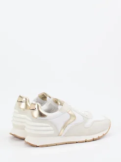 Damen Voile Blanche – Retro-Sneaker aus Veloursleder und Textil