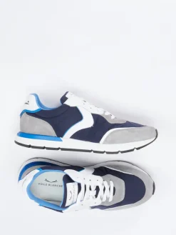 – Retro-Sneaker aus Veloursleder*Voile Blanche Best