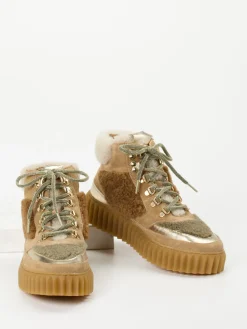 Damen Voile Blanche – Schnürboots aus Veloursleder