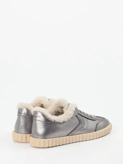 Damen Voile Blanche – Sneaker aus Metallicleder farben