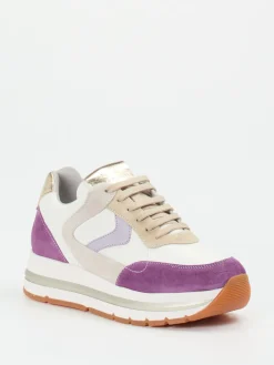 – Sneaker aus Veloursleder in color*Voile Blanche Online