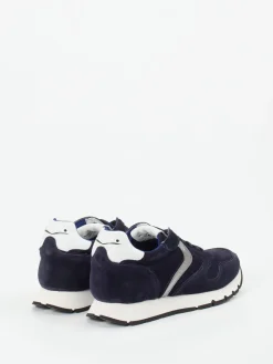 – Sneaker aus Veloursleder Dunkel*Voile Blanche Best