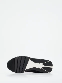 – Sneaker aus Veloursleder Dunkel*Voile Blanche Best