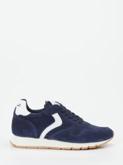 – Sneaker aus Veloursleder Dunkel*Voile Blanche Hot