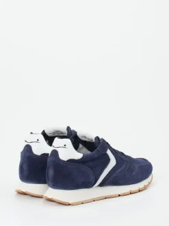 – Sneaker aus Veloursleder Dunkel*Voile Blanche Hot