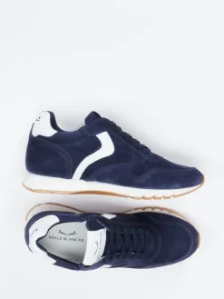 – Sneaker aus Veloursleder Dunkel*Voile Blanche Hot