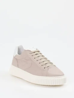 – Sneaker aus Lammleder in Taupe*Voile Blanche Best
