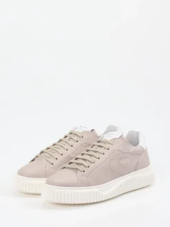 – Sneaker aus Lammleder in Taupe*Voile Blanche Best