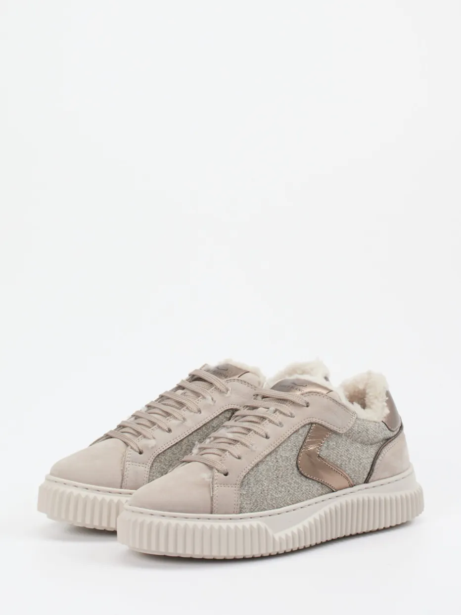 Damen Voile Blanche – Sneaker aus Veloursleder in