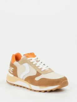 – Sneaker aus Veloursleder Beige*Voile Blanche Clearance
