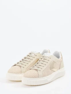 Damen Voile Blanche – Sneaker aus Textil und Veloursleder