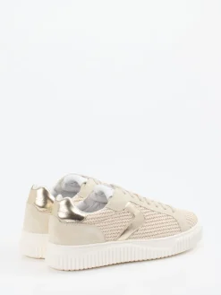 Damen Voile Blanche – Sneaker aus Textil und Veloursleder