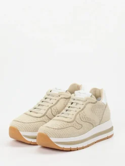 – Sneaker aus Veloursleder*Voile Blanche Sale