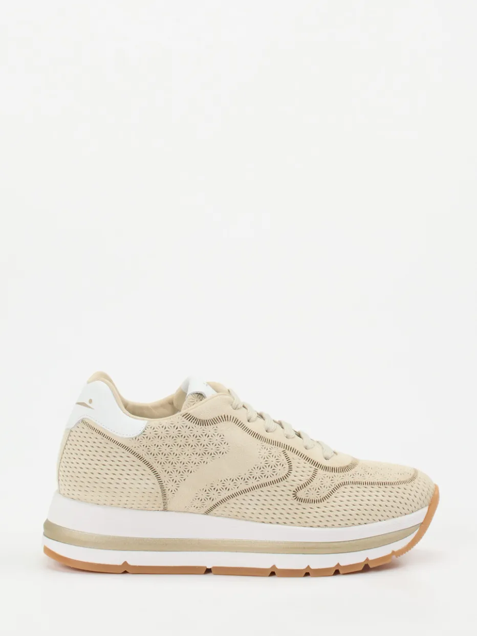 – Sneaker aus Veloursleder*Voile Blanche Sale