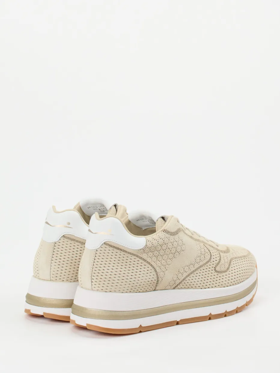 – Sneaker aus Veloursleder*Voile Blanche Sale