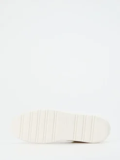 – Sneaker aus Kalbleder Creme*Voile Blanche