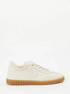 Damen Voile Blanche – Sneaker aus Kalbleder cremeweiß