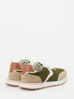 – Sneaker aus Veloursleder oliv*Voile Blanche Clearance