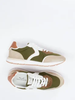 – Sneaker aus Veloursleder oliv*Voile Blanche Clearance