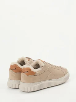 – Sneaker aus Lackleder in Beige*Voile Blanche Outlet