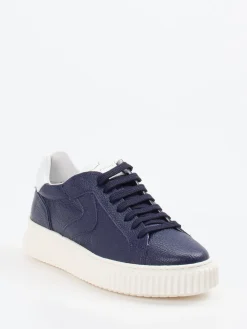 – Sneaker aus Lammleder in Navy*Voile Blanche Discount