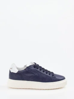 – Sneaker aus Lammleder in Navy*Voile Blanche Discount
