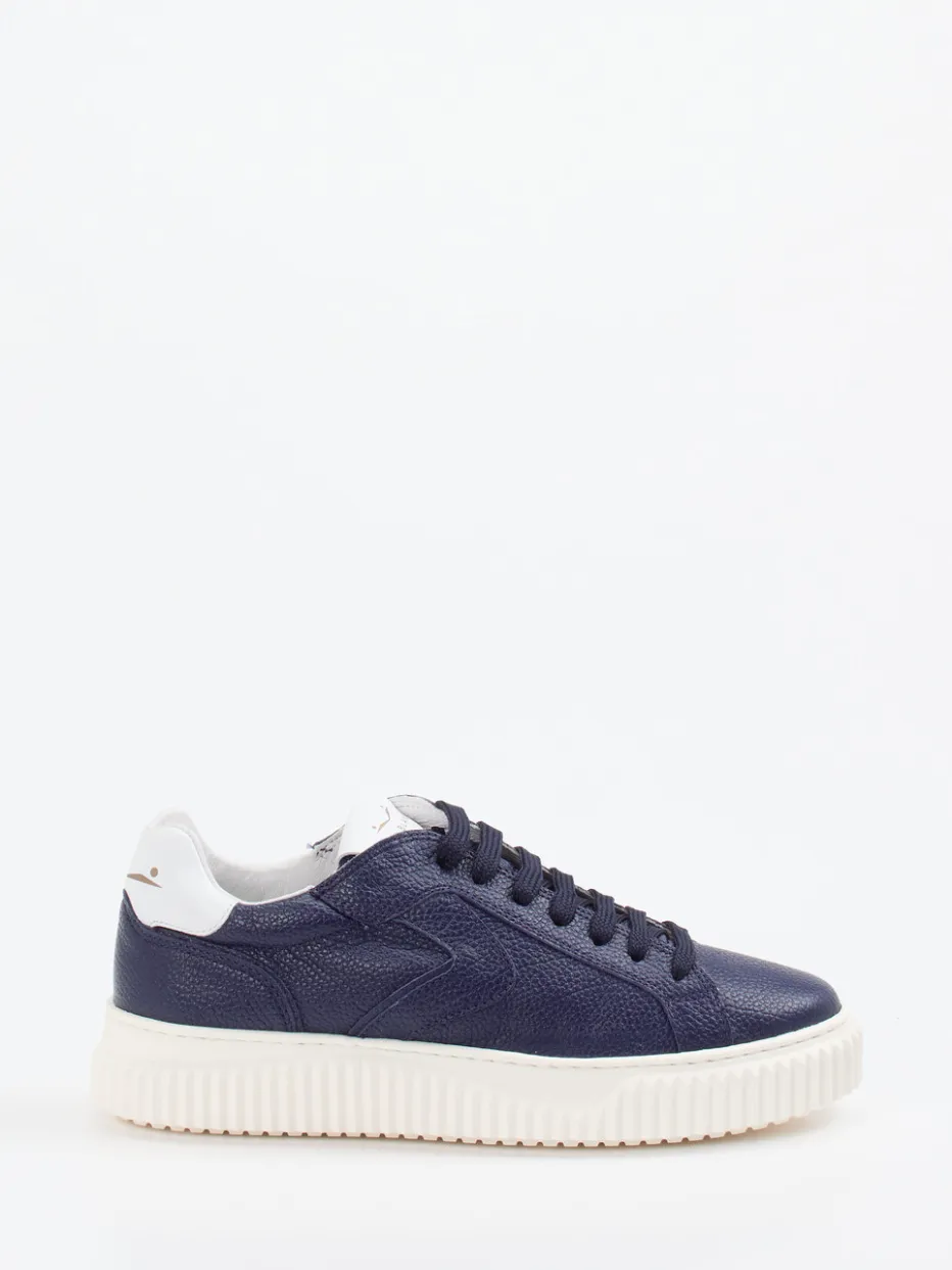 – Sneaker aus Lammleder in Navy*Voile Blanche Discount