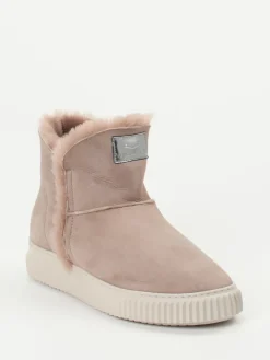 – Stiefeletten aus Veloursleder altrosa*Voile Blanche Discount