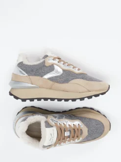 – Winter-Sneaker aus Nubukleder*Voile Blanche New