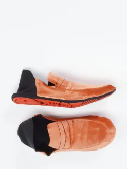 – Loafer aus Textil in Kupfer*Wai New