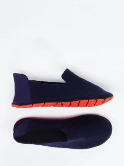 Damen Wai – Slipper aus Wollfilz in Dunkel