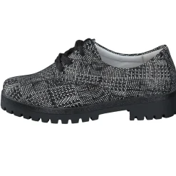 Damen Waldläufer – Derby-Schnürschuh aus Lackleder