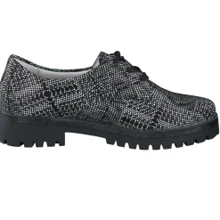 Damen Waldläufer – Derby-Schnürschuh aus Lackleder