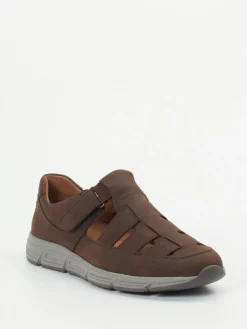 Herren Waldläufer – Halbschuh aus Nubukleder Dunkel