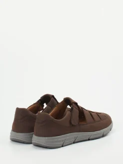 Herren Waldläufer – Halbschuh aus Nubukleder Dunkel