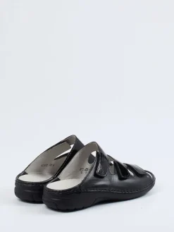 Damen Waldläufer – Komfort-Pantolette aus Lack- und Kalbleder