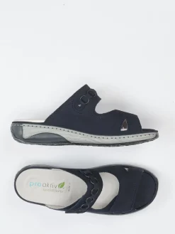 Damen Waldläufer – Komfort-Pantolette aus Nubukleder