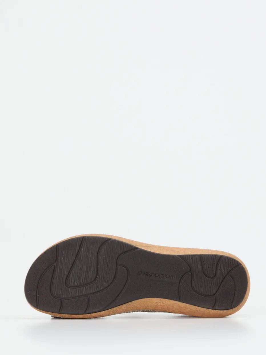 – Komfortsandalen aus geprägtem Leder*Waldläufer Outlet