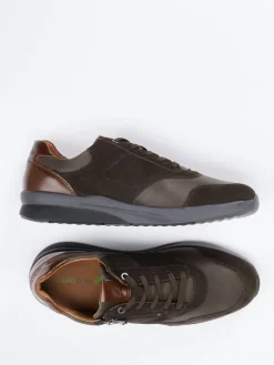 Herren Waldläufer – Komfort-Sneaker aus Nubukleder