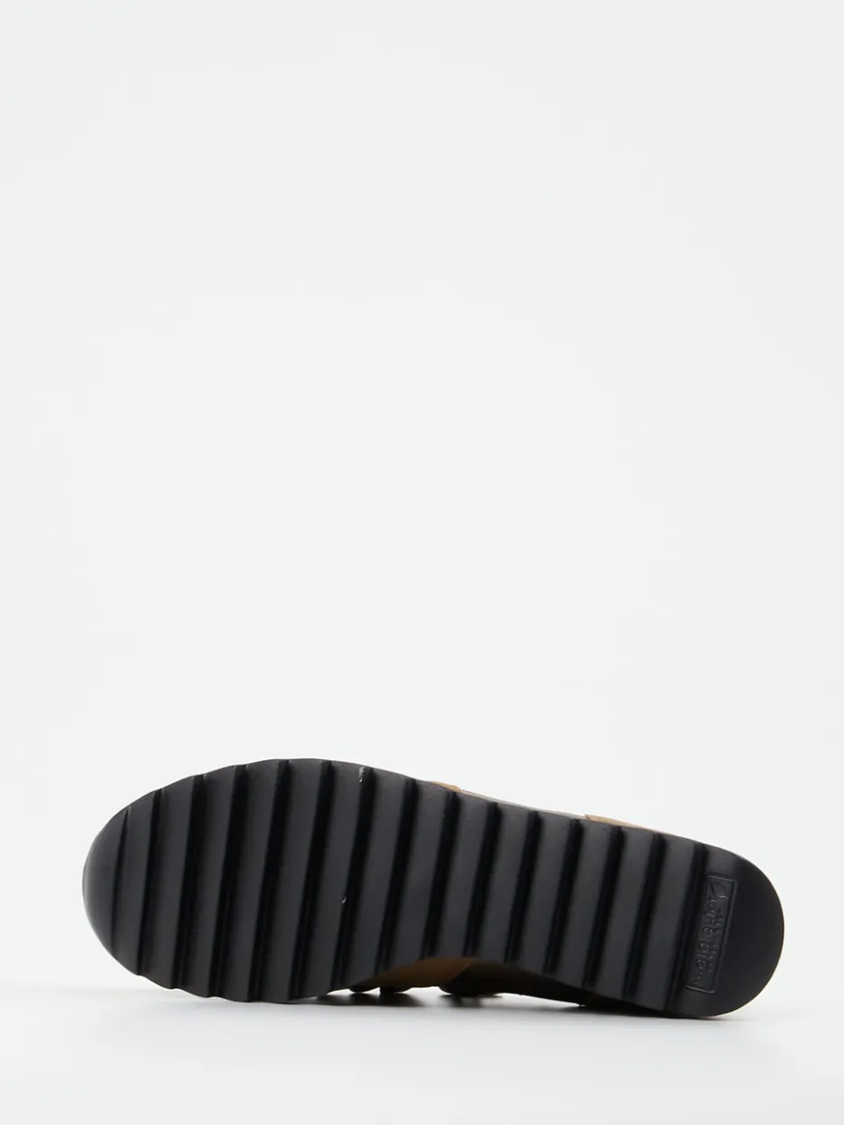 Damen Waldläufer – Komfort-Sneaker aus Veloursleder Taupe