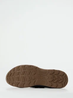 Herren Waldläufer – Komfort-Sneaker aus Kalbleder Dunkel