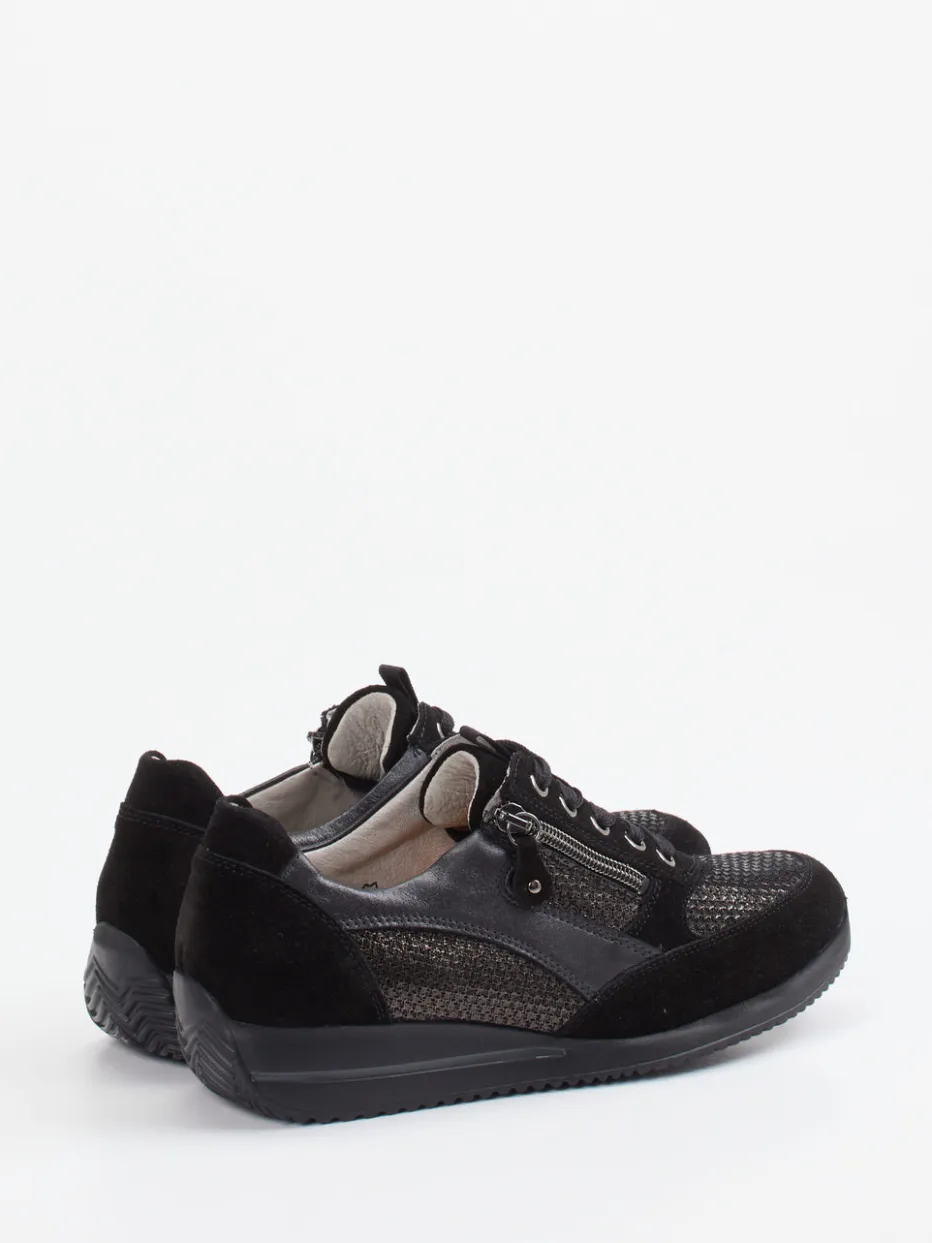 – Komfort-Sneaker aus Veloursleder*Waldläufer New