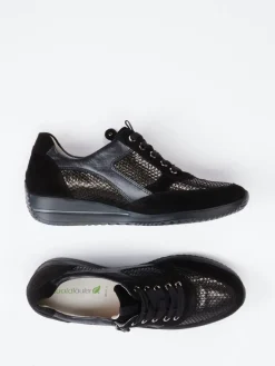 – Komfort-Sneaker aus Veloursleder*Waldläufer New