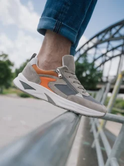 Herren Waldläufer – Komfort-Sneaker aus Veloursleder